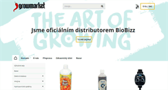 Desktop Screenshot of growmarket.cz